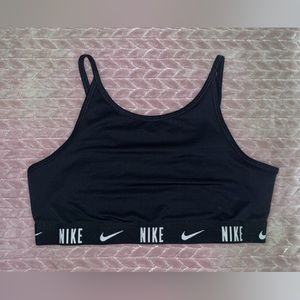 NIKE black sports bra